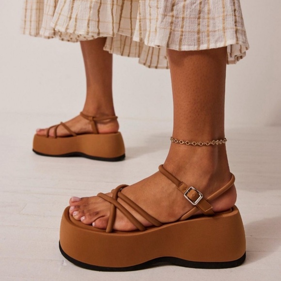 Jeffrey Campbell Shoes - Jeffrey Campbell Glow Up Platform Sandals
Size 10